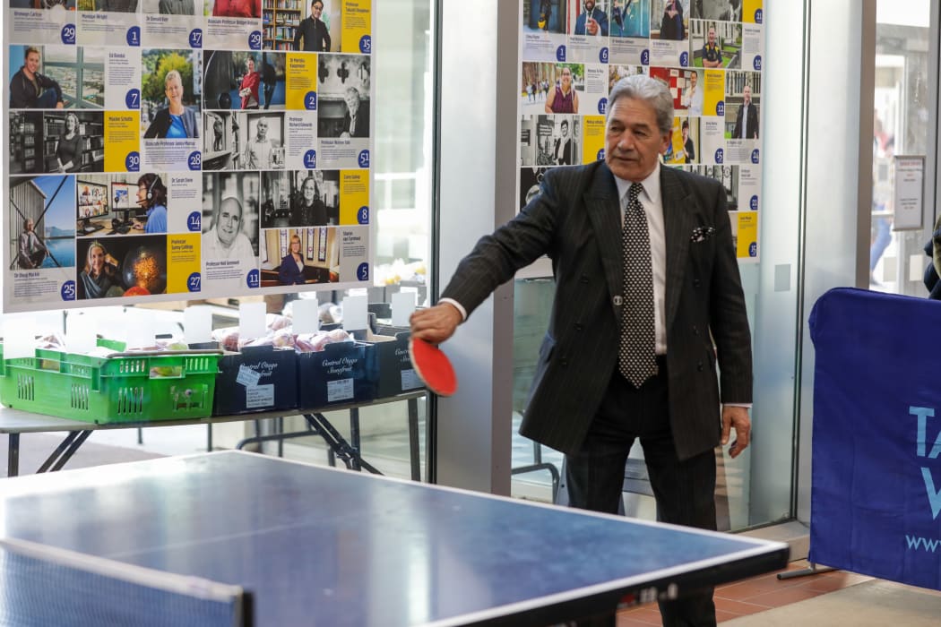 New Zealand First Party leader Winston Peters.