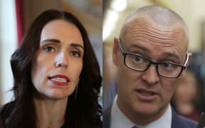 Prime Minister Jacinda Ardern and Health Minister David Clark.