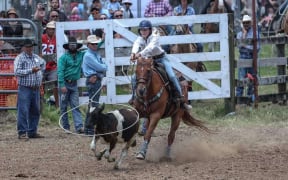 At just 14 years old Brooke Atkinson is winning all sorts of rodeo titles.