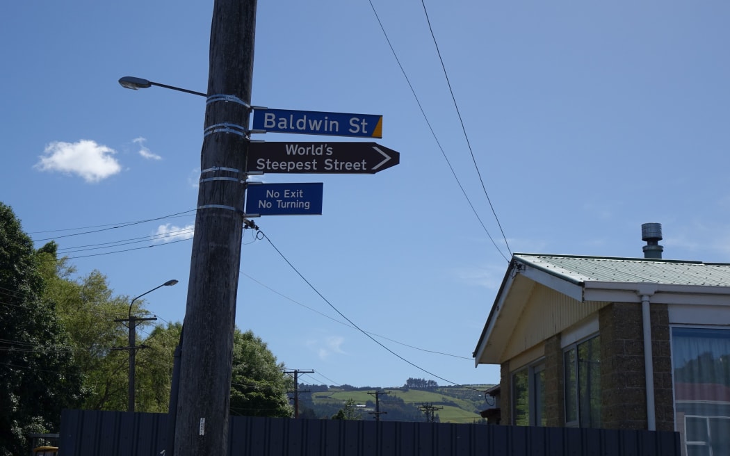 Baldwin Street is the steepest in the world.