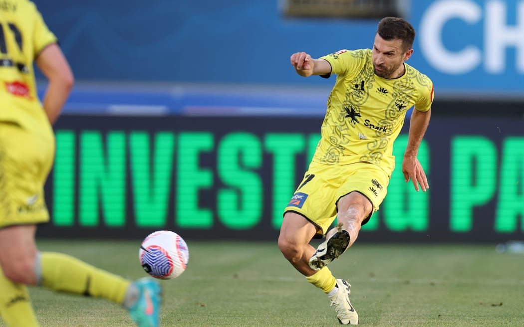 Kosta Barbarouses of the Wellington Phoenix.