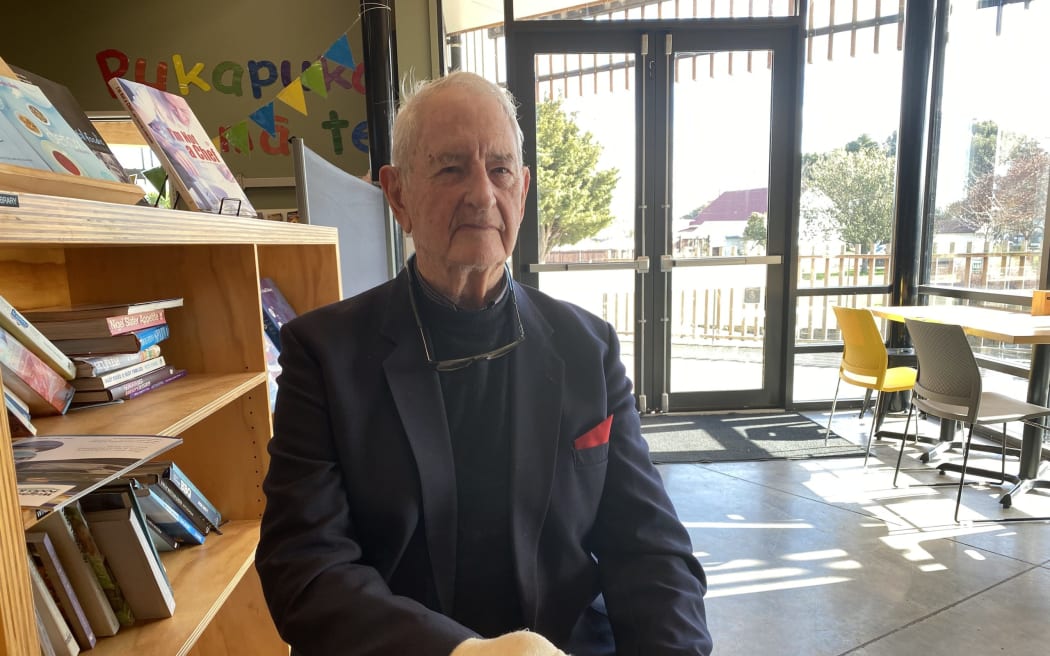 Wairarapa pensioner Perry Cameron was bitten by a dog in the Masterton Pak'nSave car park.