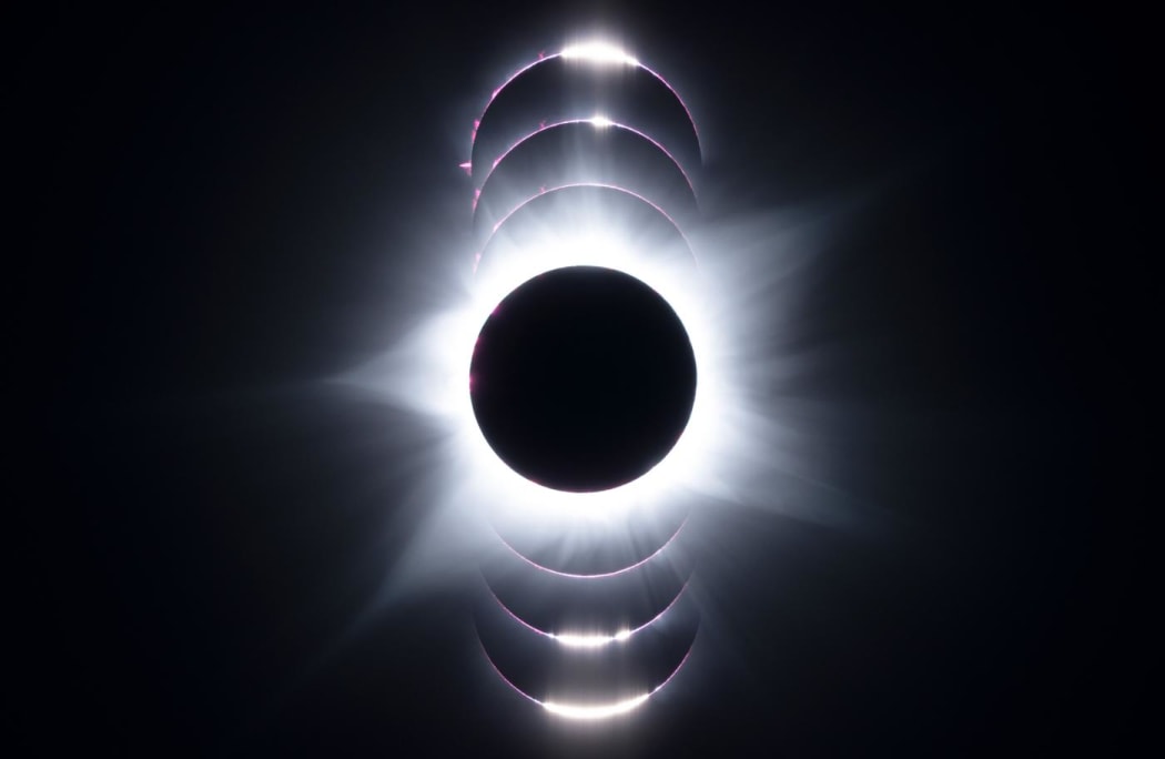 Total Solar Eclipse by Gwenaël Blanck is one of over 100 photographs on show at the National Maritime Museum in London as part of the Astronomy Photographer of the Year competition.