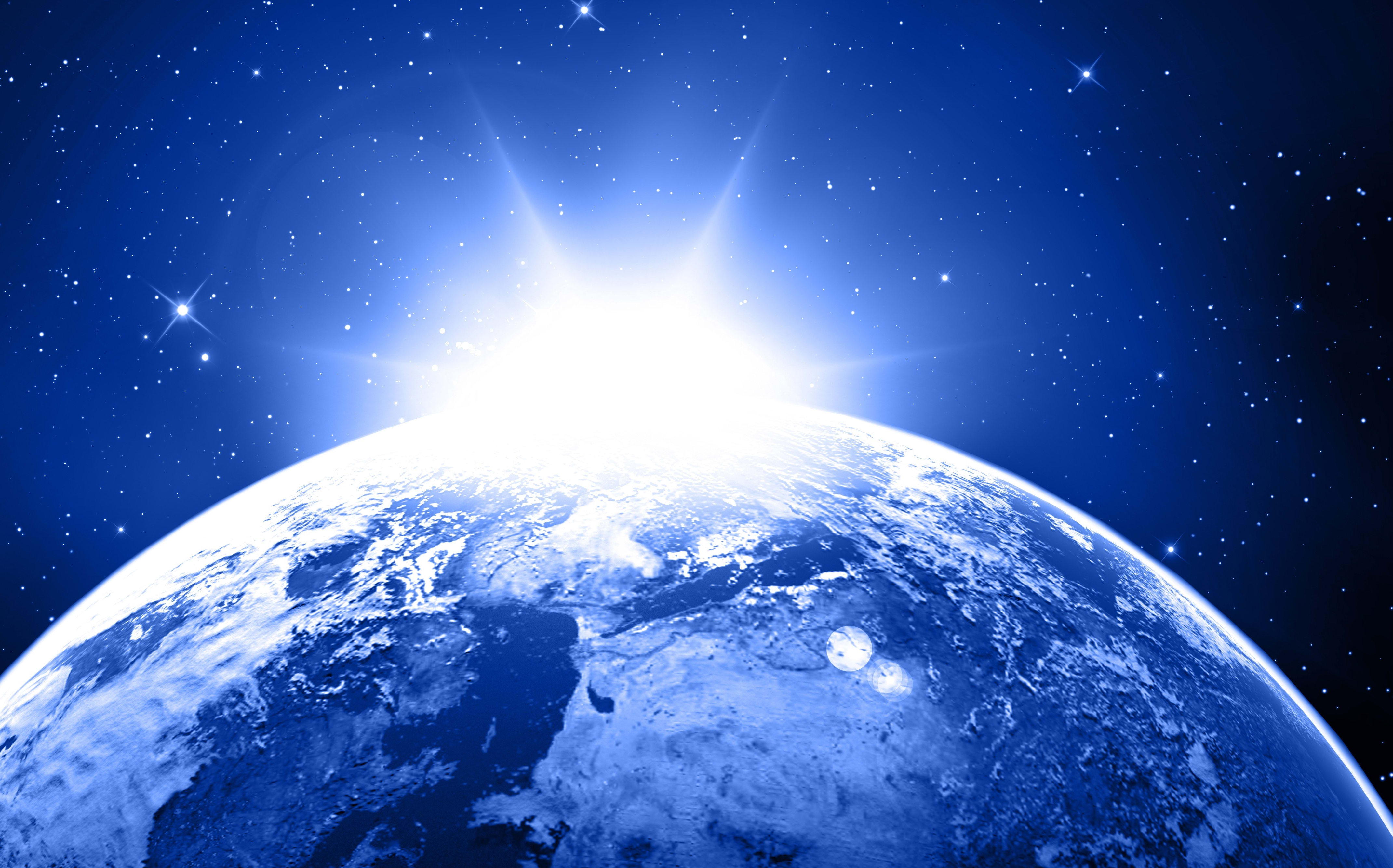 Earth in space