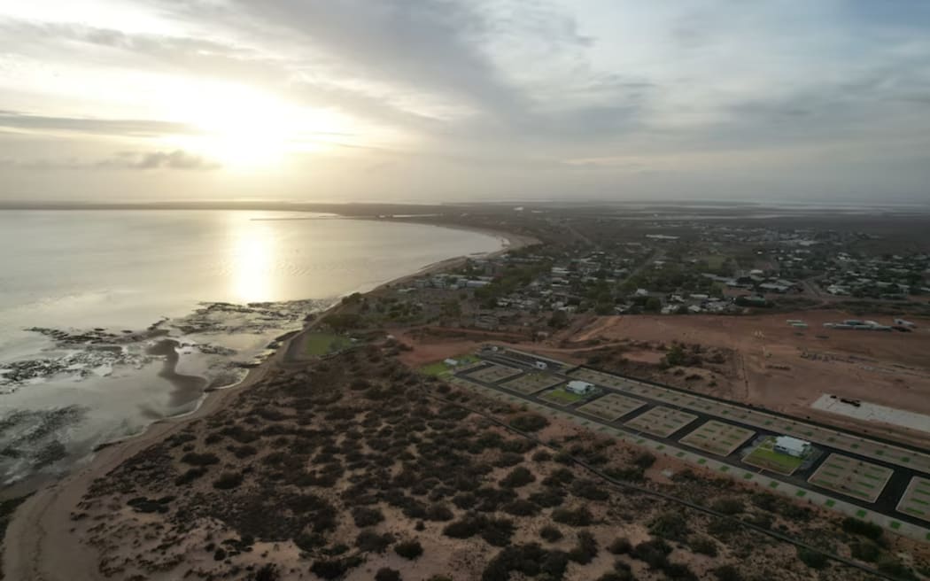 Tropical Cyclone Mitchell is expected to pass Onslow later today.  (ABC Pilbara: Alistair Bates)