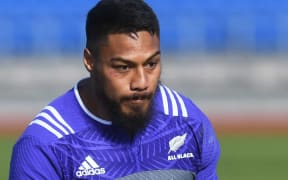 The All Blacks centre George Moala.