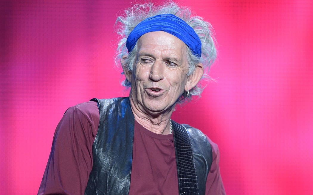 Rolling Stones guitarist Keith Richards.