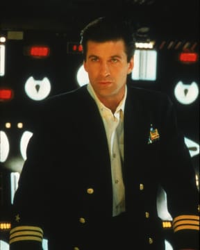 Baldwin as Jack Ryan (just that one time) in The Hunt for Red October (1990).
