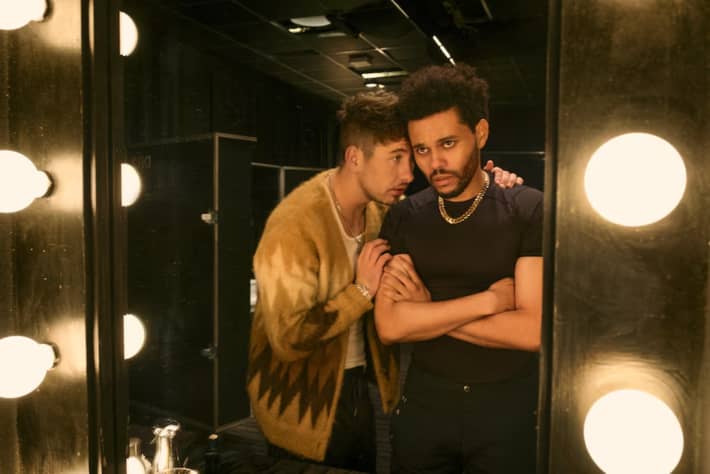Abel Tesfaye aka The Weeknd told Parade that he sought out Barry Keoghan after seeing the actor's chilling performance in 2017's The Killing of A Sacred Deer.