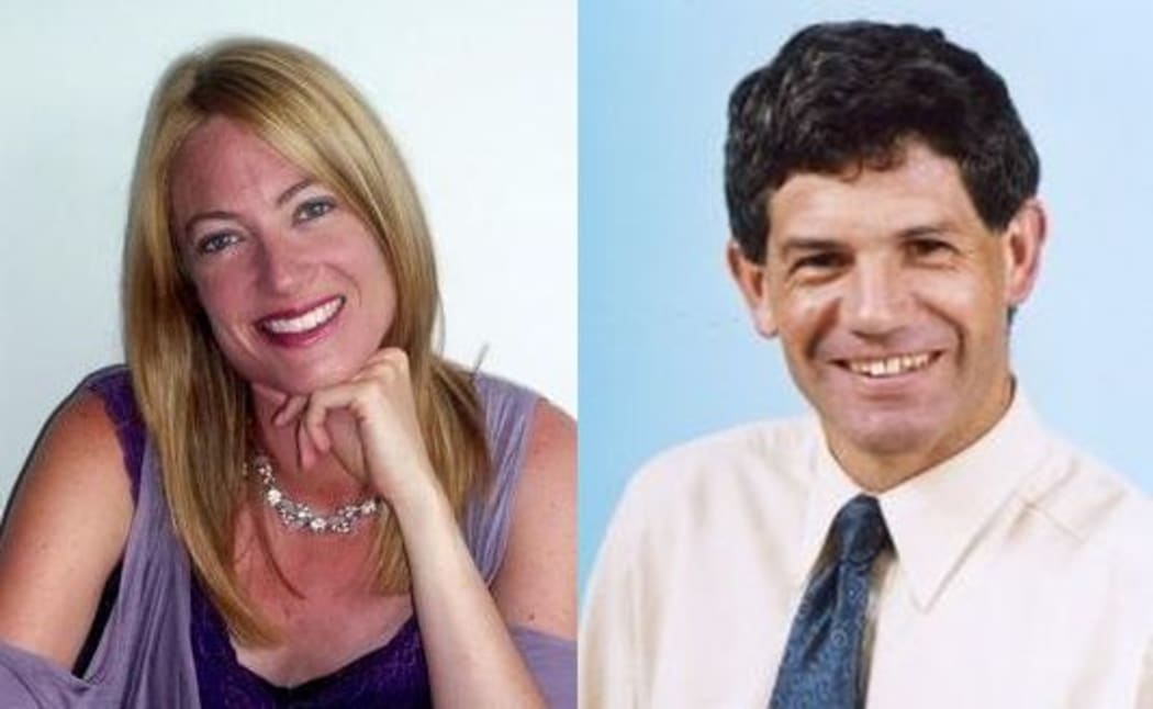 Mel Abbott and John Dunbar