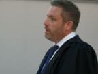 Lawyer Hayden Wilson, representing Serco, at the High Court in Wellington.