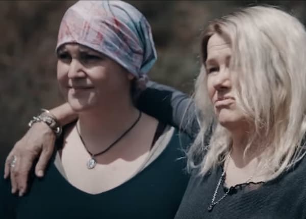 Melanie Lynskey as Anna Osborne and Robyn Malcolm as Sonya Rockhouse in the 2025 film Pike River.