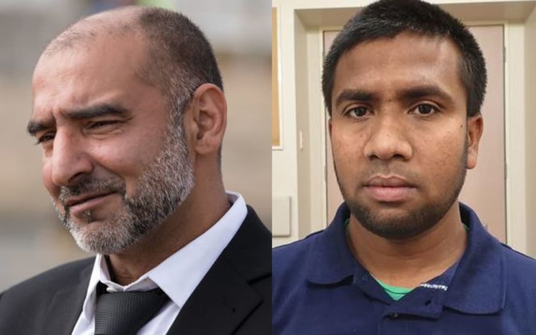 Yama Nabi, left, and Mohammed Mashud have been unable to access ACC funds.