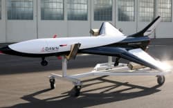 The Dawn Mk-II Aurora has all the qualities of an aircraft but with a rocket engine it can fly faster and higher than any jet.