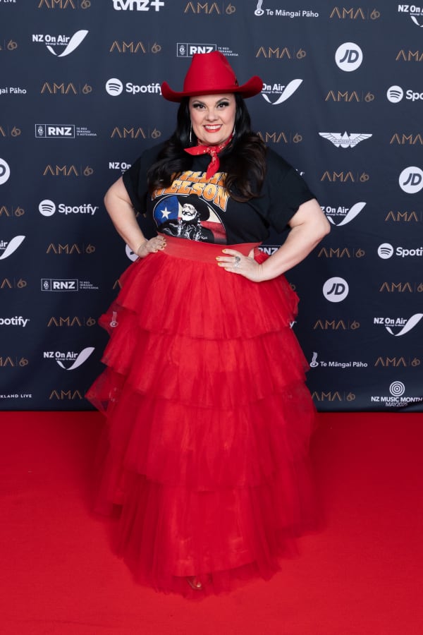 Country music star Tami Neilson at the Aotearoa Music Awards 2025.
