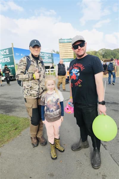 The Spargo family from Taupo at Fieldays on 11 June, 2025.