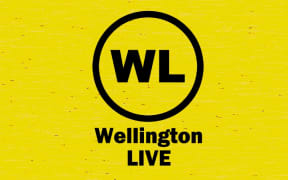 A yellow background with a black logo at the centre: "WL" in a circle, with "Wellington LIVE" written underneath.