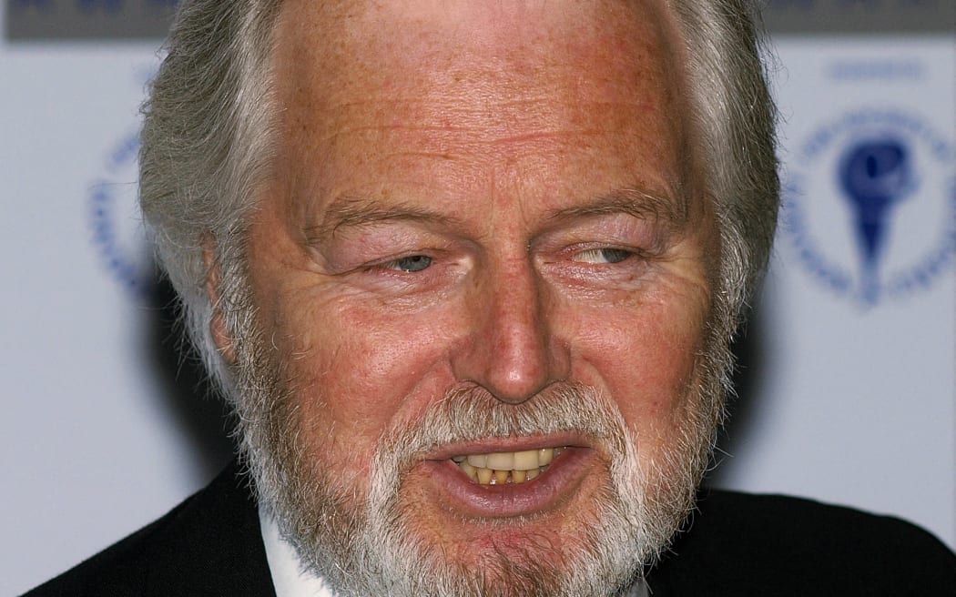 Actor Ian Lavender arrives for the British Lawrence Olivier theatre awards 2009, in London's Mayfair Sunday March 8, 2009. (AFP Photo/Max Nash) (Photo by MAX NASH / AFP)