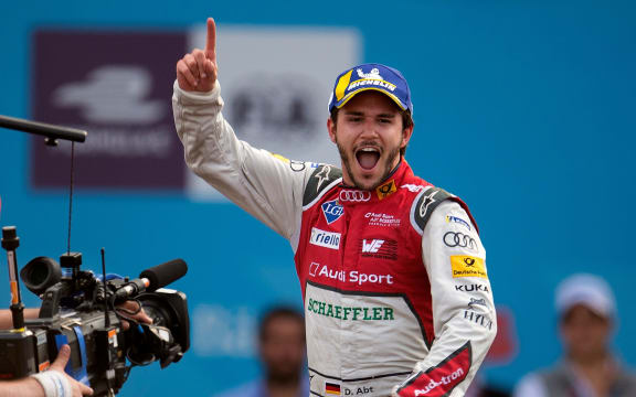 German Audi E driver Daniel Abt.