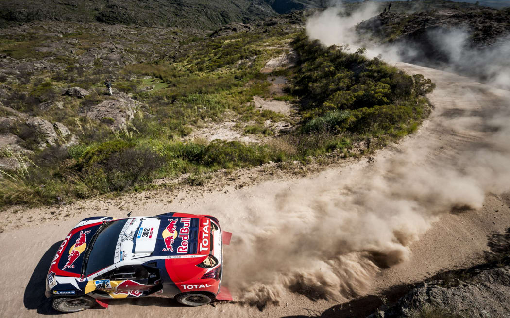 Action during the Rally Dakar 2015