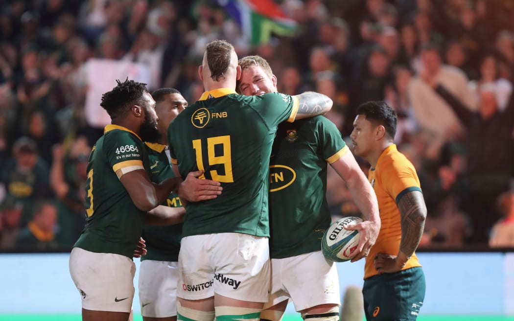 Boks make 10 changes for All Blacks clash | RNZ News