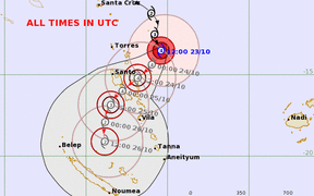 Tropical Cyclone Lola has strengthened to a category 4 with wind gusts of 198 km/h.