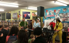 And we are LIVE with Orchestra of Spheres at Slow Boat Records for Record Store Day