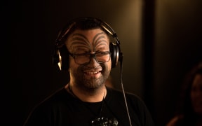 Behind the scenes of a rehearsal with Rob Ruha at recording studio The Lab.