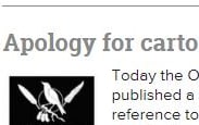 Otago Daily Times apologises for Garrick Tremain cartoon.