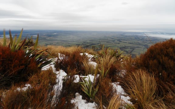 Canterbury Plains as seen from Mt Hutt.