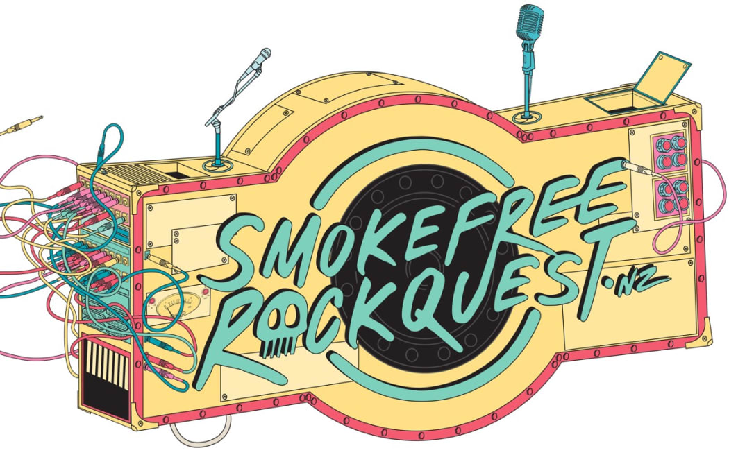 Logo for the 2024 Smokefree Rockquest
