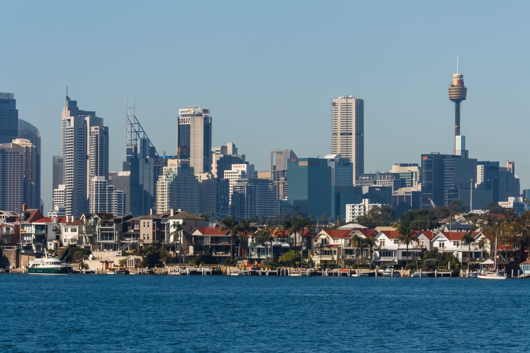 houses and skyline - Sydney, Australia (undated)