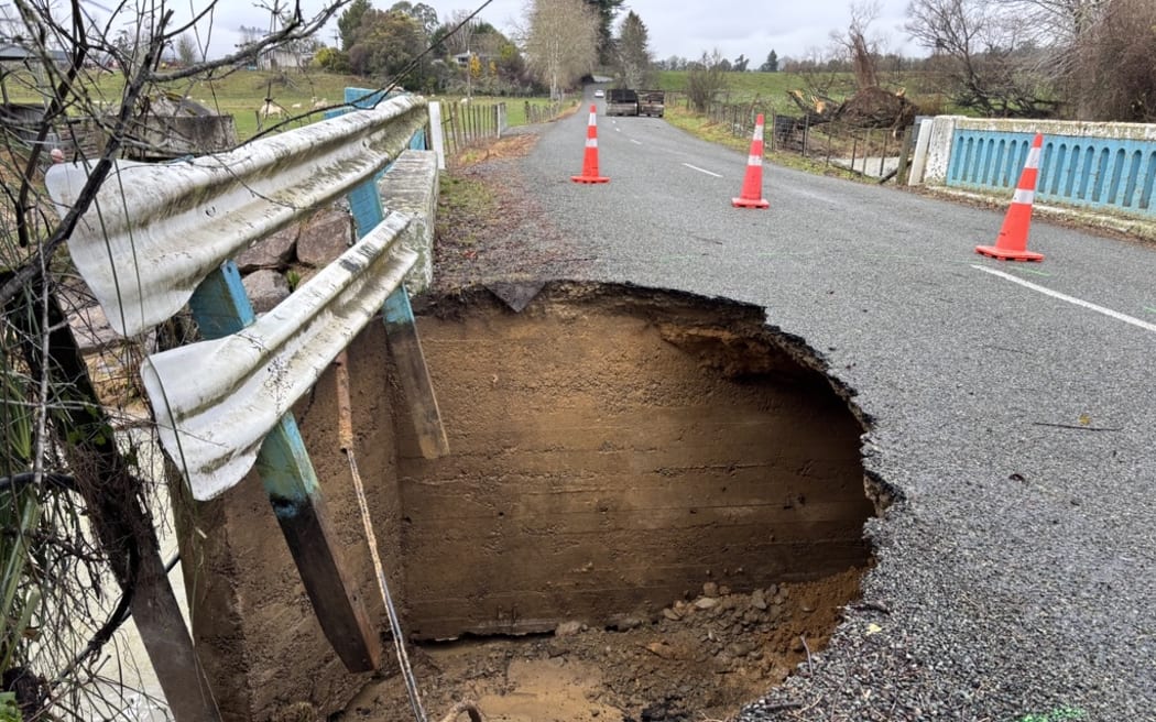 Dovedale flood damage.