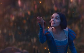 Rachel Zegler as Snow White in DISNEY's live-action SNOW WHITE. Photo courtesy of Disney. © 2024 Disney Enterprises, Inc. All Rights Reserved.