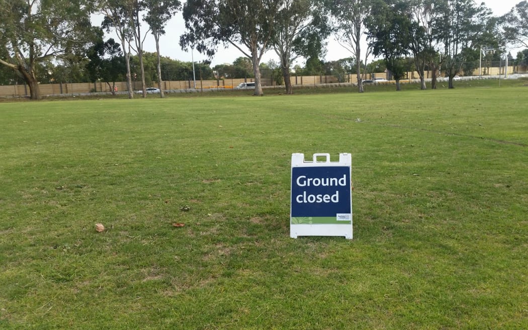 Williams Park in Māngere, where a planned Run It Straight event was cancelled after causing concern from the local board over safety and permits.
