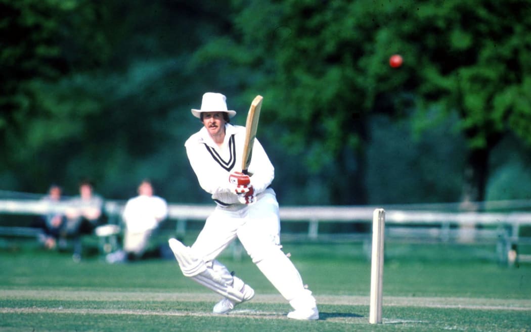 New Zealand cricketer Glenn Turner.