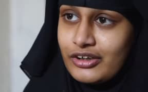 Shamima Begum speaking to the BBC on 18 February.