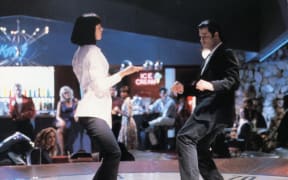John Travolta, Uma Thurman in Pulp Fiction.