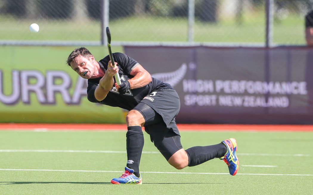 New Zealand hockey player Shea McAleese.