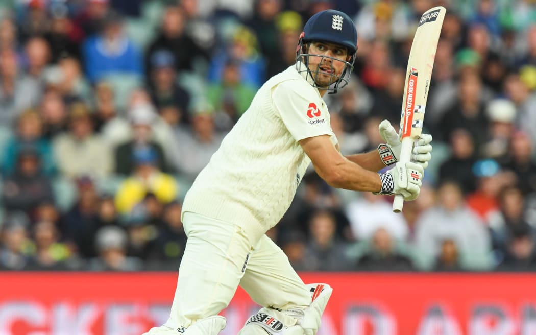 England opener Alastair Cook.