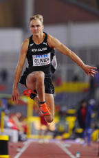 Ethan Olivier leaps to victory in Peru