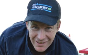 James Hoban of the Hurunui Young Farmers Club