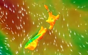 Warmer weather is expected in eastern parts of the country bu Thursday.