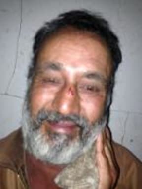 49-year-old homeless man, Maqbool Hussain.