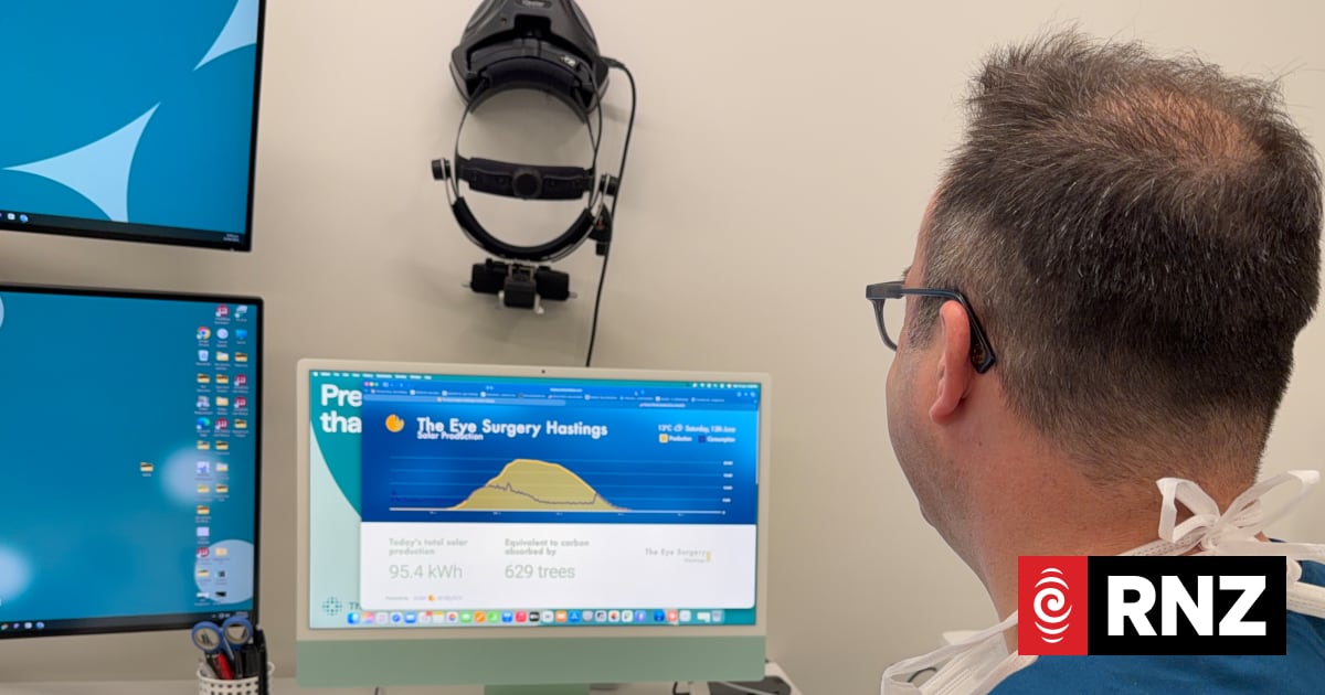 Green eyes: Hastings surgery yet to spend a dollar on power this year