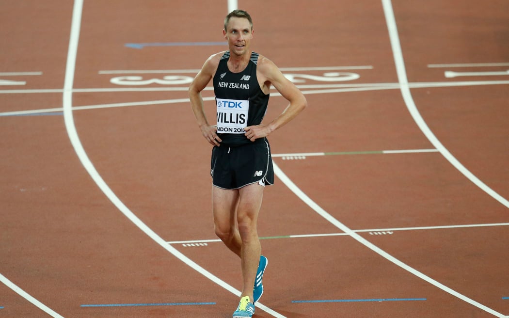 Nick Willis at the 2017 world athletics championships