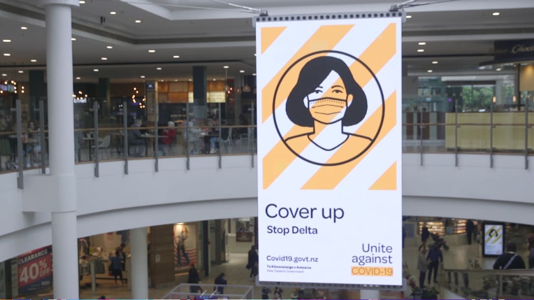 Alert level 2 at North City Mall in Porirua.
