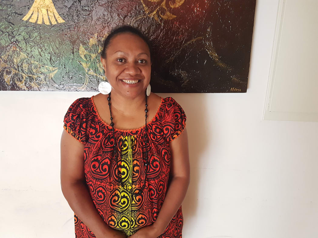 Owner of Artisan Culture handicrafts from PNG, Susan Bakani
