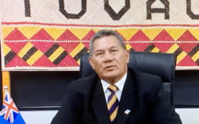 Pacific Islands Forum chair and prime minister of Tuvalu, Kausea Natano.