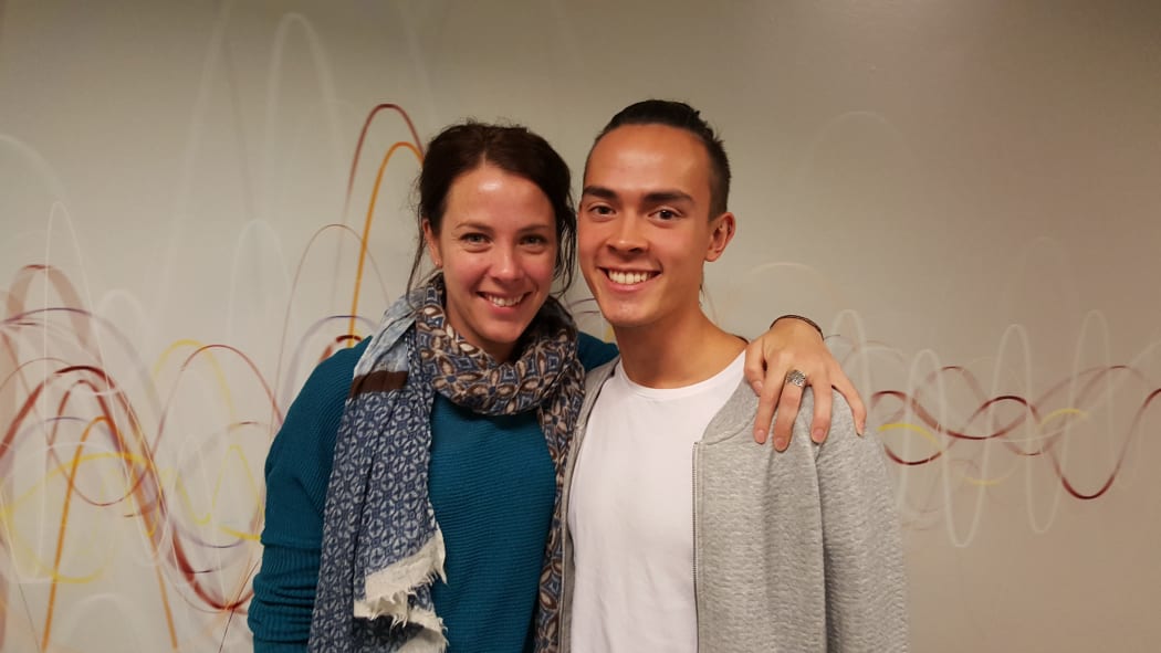 Victoria Columbus and Tristan Carter from NZ School of Dance